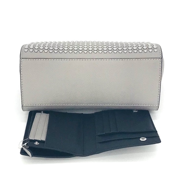 2PCS Michael Kors Selma Stud Messenger Wallet Set - Picture 5 of 8